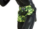 Fairtex Green Camo Slim Cut Muay Thai Boxing Short - OTM Fight ShopFairtex